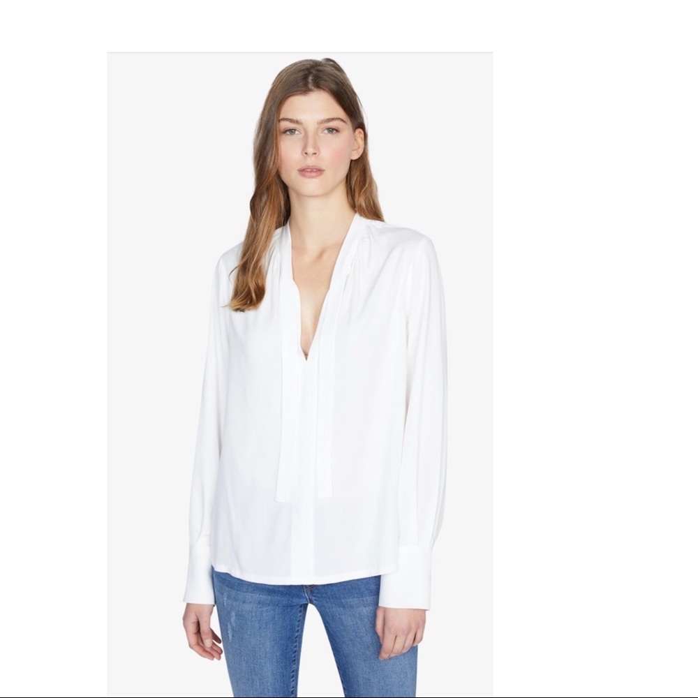 SANCTUARY GOLDEN HOUR TIE NECK TOP - Picture 3 of 6